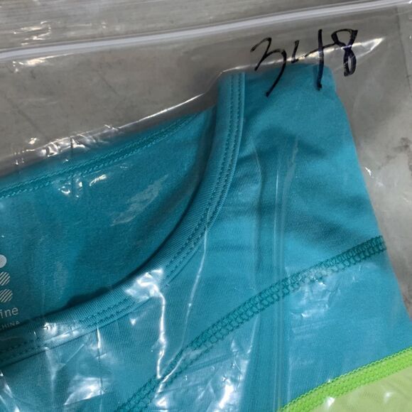 TITLE Nine Blue and Yellow Dress - Picture 7 of 7